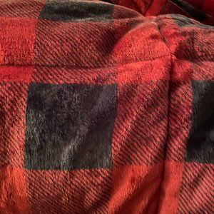 Black And Red Comforter